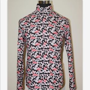Flamingo print shirt